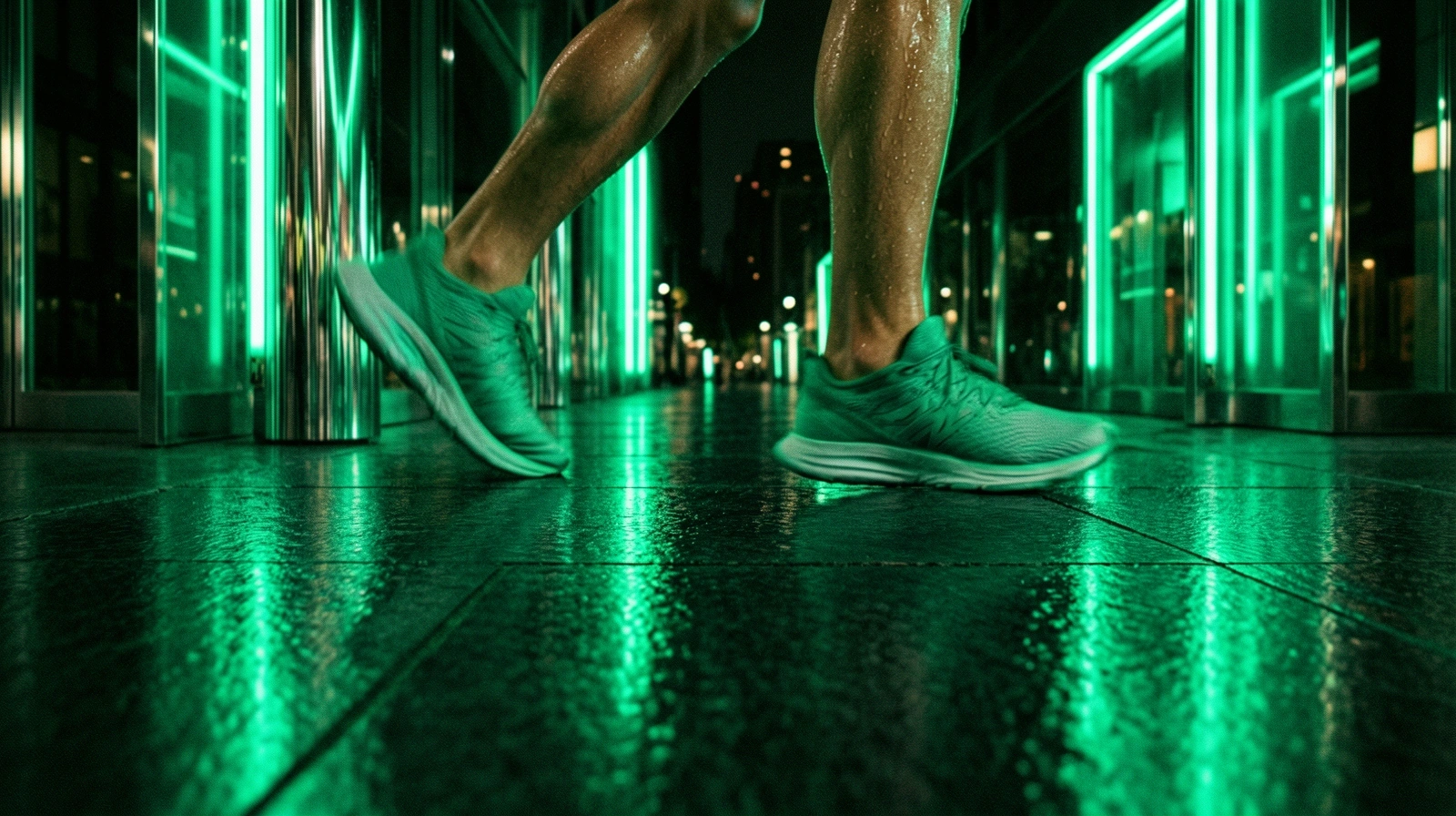 Kinetic movement in urban space